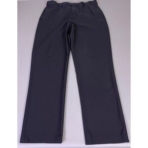 Covington Dress Pants Men's 36x34 Straight Leg Black Flat Front Business *Wear*